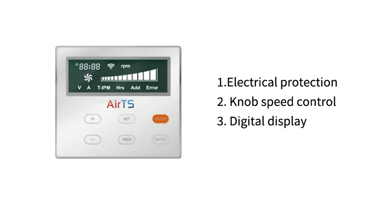 Quạt tốc độ thấp lưu lượng lớn KHQ-F42